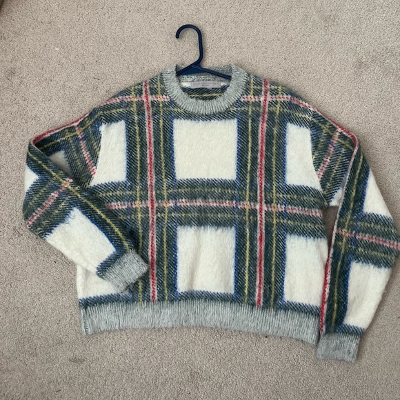 Stella McCartney Mohair Tartan Plaid Sweater - Picture 4 of 13
